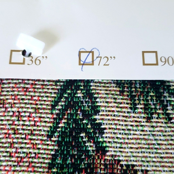 NWT Christmas 🎄  Themed Table Runner 72" X 13" Home Decor Dining Table. - Picture 14 of 15